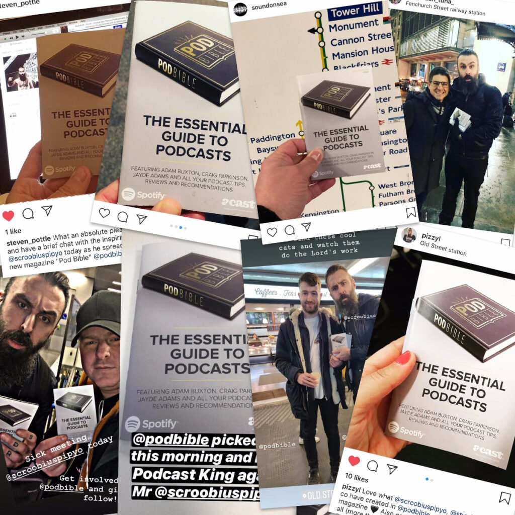 Issue #001 Launch! | POD BIBLE | THE ESSENTIAL GUIDE TO PODCASTS