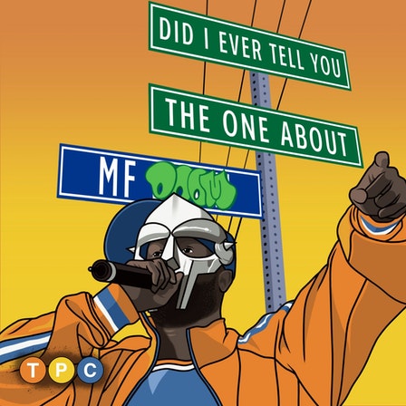 Did I ever tell you the one about MF Doom cover art